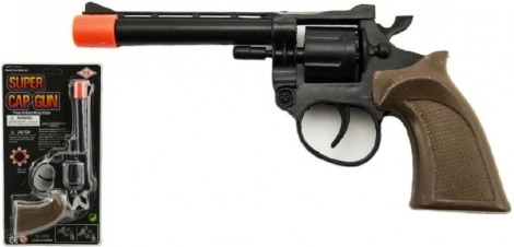 Plastpistol til kapsler, 8 skud