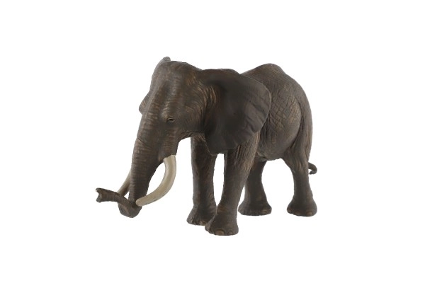 Afrikansk elefant zooted plast 17cm i pose