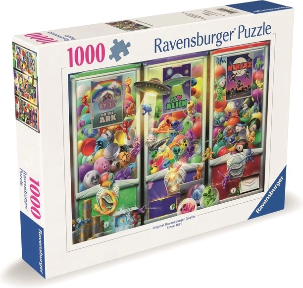 Puslespil Dyr, Rumvæsener og Ninjaer 1000 Brikker