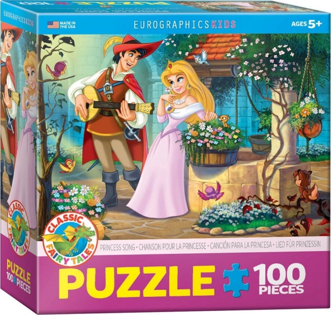 Eurographics puslespil Sang til prinsessen 100 brikker