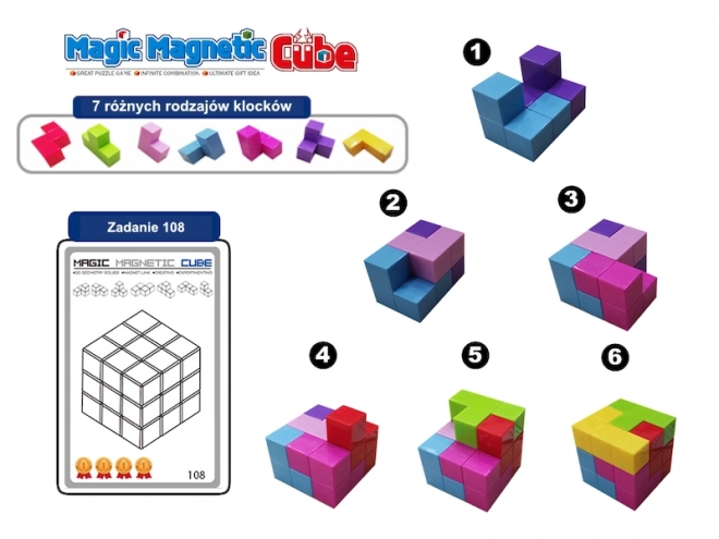 Magnetiske klodser Magic Magnetic