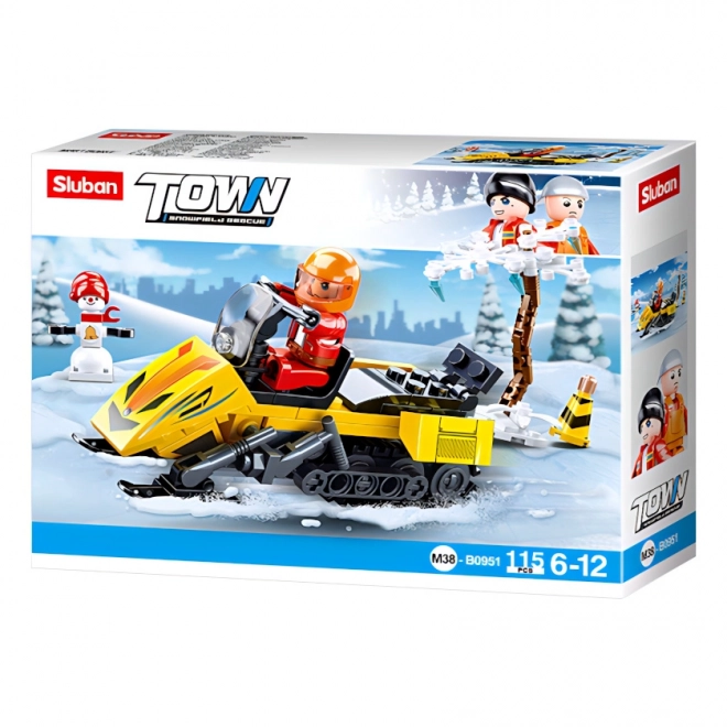 Sluban Vinterredningsarbejdere M38-B0951 Rednings snescooter