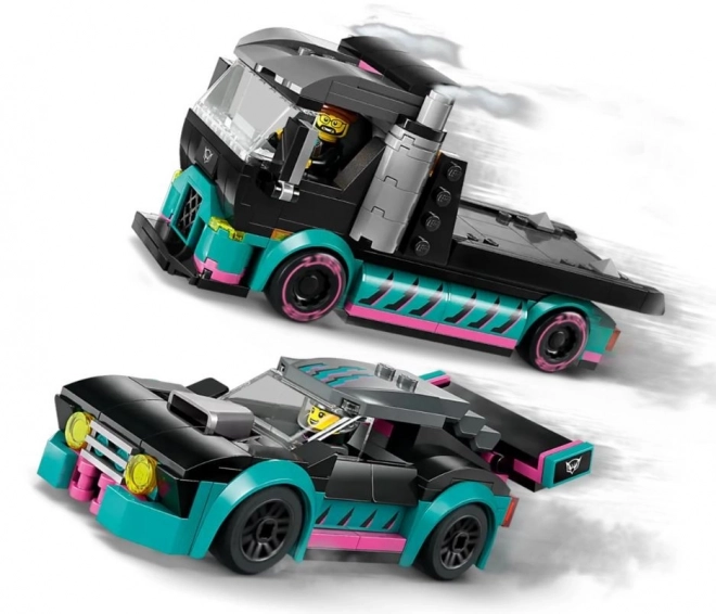 LEGOae City 60406 Lastbil med racerbil