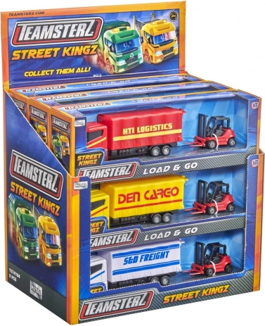 Teamsterz lastbil med gaffeltruck
