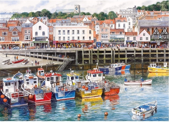 Puslespil GIBSONS Scarborough, Yorkshire 1000 brikker