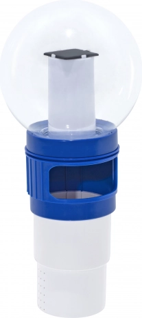 2i1: kemidispenser og solcelledrevet LED-belysning