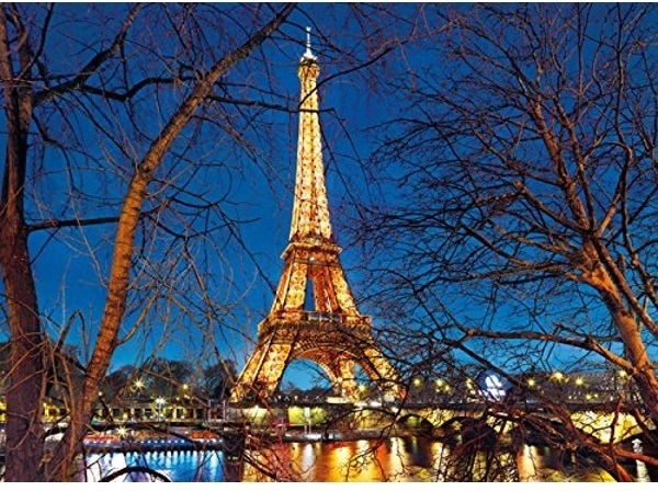 Puslespil 2000 brikker Paris – Eiffeltårnet
