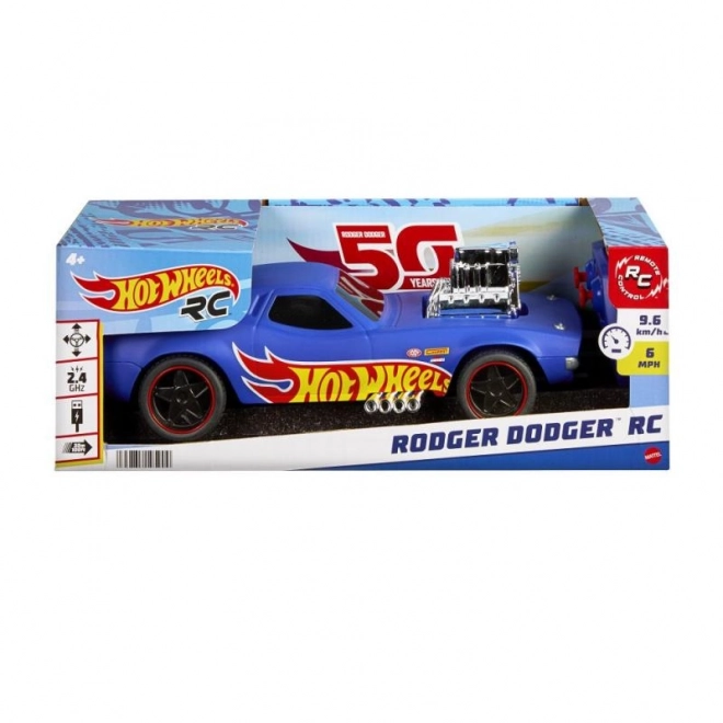 Fjerndrevet bil Hot Wheels Rodger Dodger 1:16