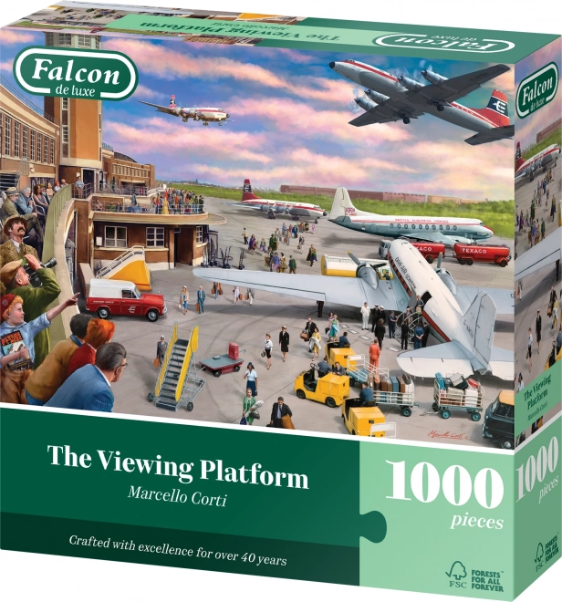FALCON Puslespil Udsigtsrampen 1000 Brikker