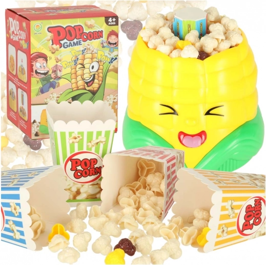 Fingerfærdighedsspil Fang popcorn for 4 spillere