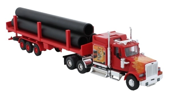 Byggesæt Monti System MS 26 Europetrol Western star 1:48 i æske 32x20,5x7,5cm