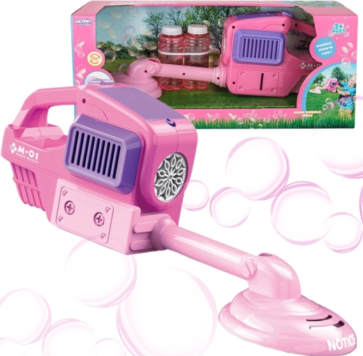 Woopie håndskubber – boblepistol, pink