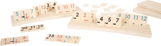 Træbordspil Rummy Gold Edition fra SMALL FOOT