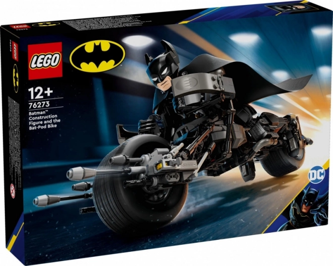 LEGO® DC Batman™ 76273 Byggbar figur: Batman™ og Bat-Pod motorcykel