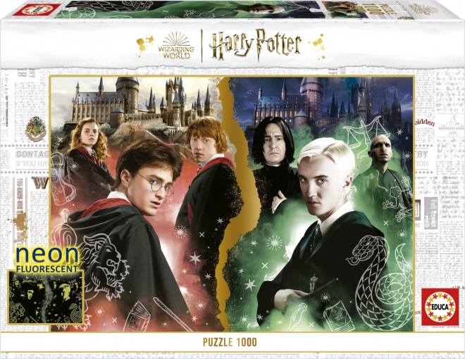 Lysende puslespil Harry Potter 1000 brikker