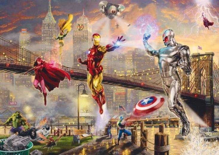 Puzzle Marvel Iron Man 1000 brikker