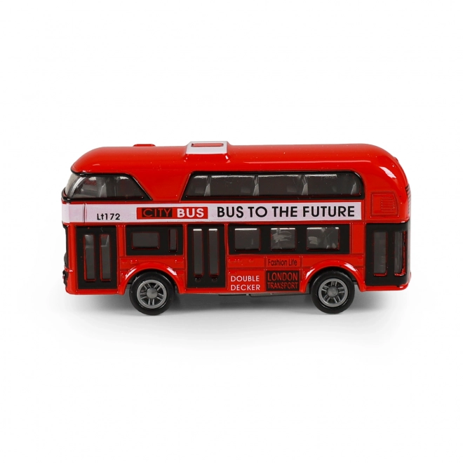 London bus dobbeltdækker rød
