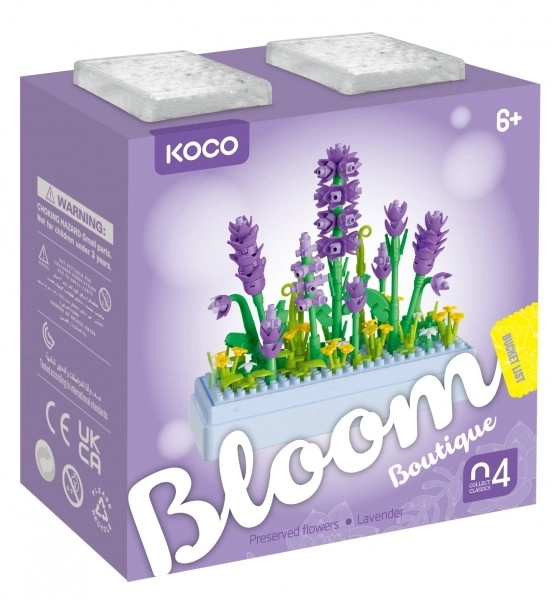 Mini byggesæt KOCO Lavendel