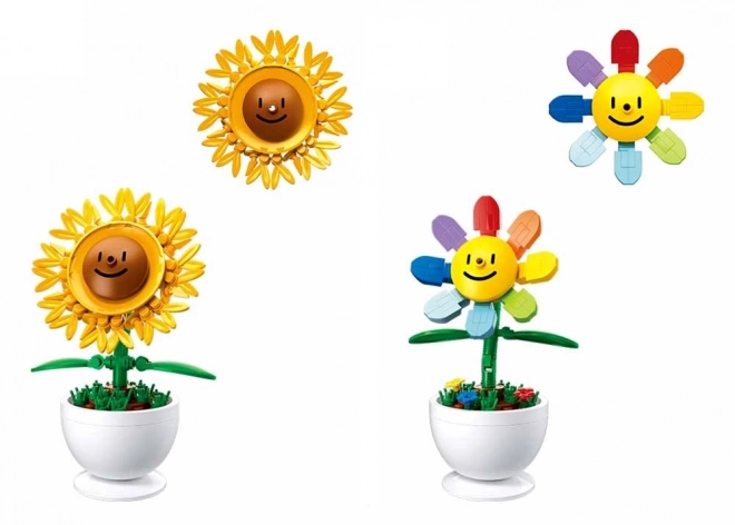 Sluban Glade Blomster i Krukker