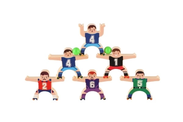 Spil balancerende hercules mini plast 26stk 3 farver i æske 21x19x3,5cm