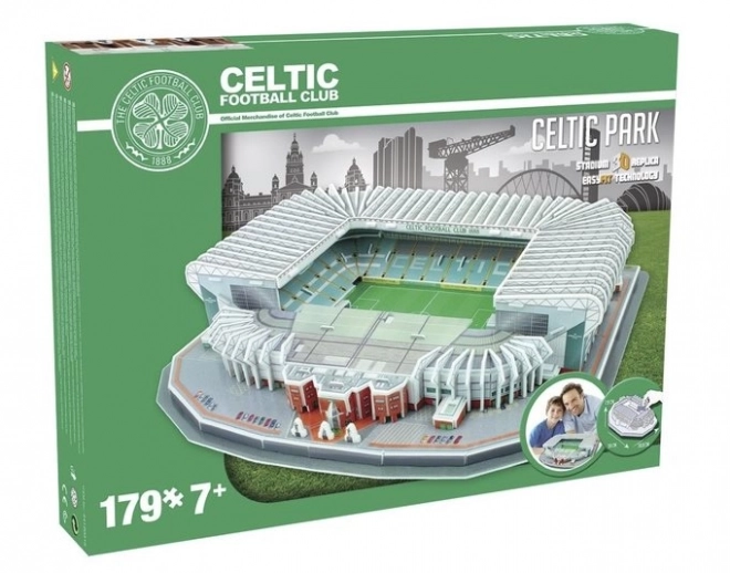 3D puslespil stadion Celtic Park