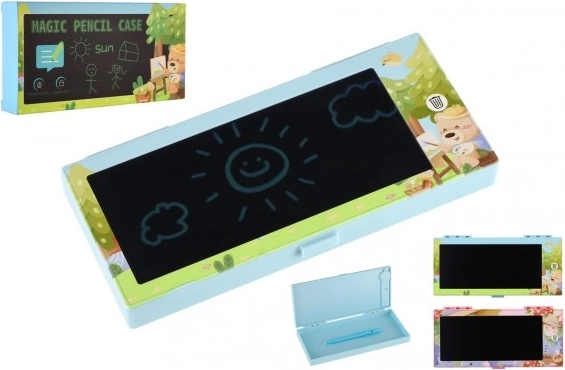 Magnetisk etui med LCD-tegneplade på batteri, 2 farver