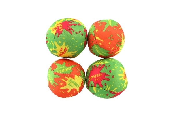 Vandbomber 4 stk stof 7cm i net