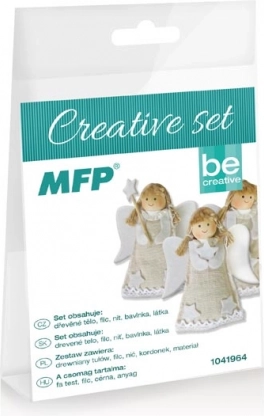 Kreativt sæt - engel 3 stk