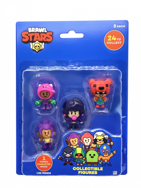 Sæt med figurer Brawl Stars serie 1 - 5 figurer