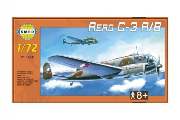 Model af flyet Aero C-3 A/B 1:72