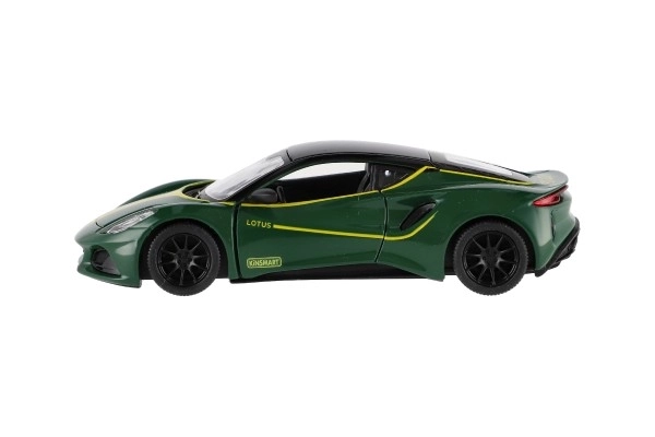 Auto Kinsmart Lotus Emira 1:38 metal/plast 12,5cm 3 farver med tilbagespoling 12 stk i kassen