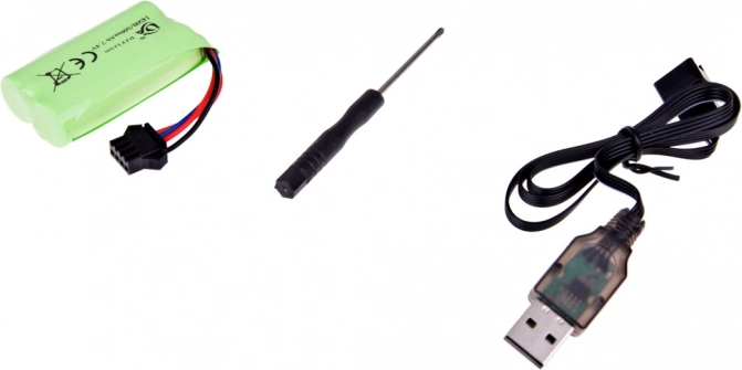 Genopladeligt batteri med USB-opladning