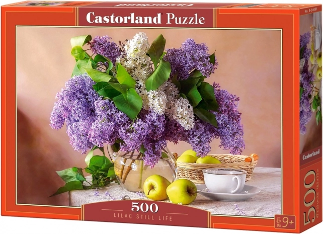 Puslespil 500 brikker – syrener i vase