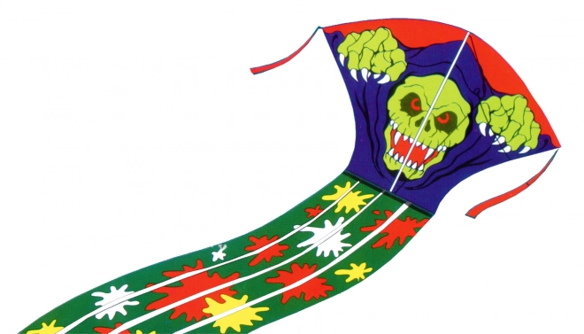 Flyvende drage med monsterdesign