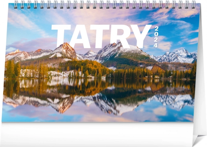 Bordkalender Tatry 2024, 23,1 
 14,5 cm