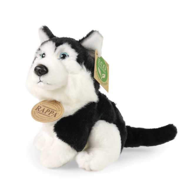 Plys hund husky 16 cm MILJØVENLIG