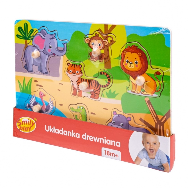 Træpuslespil ZOO