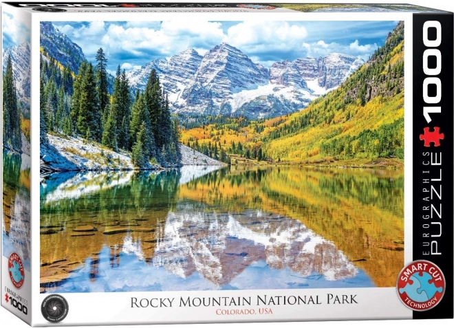 Puslespil 1000 brikker Rocky Mountain National Park Colorado