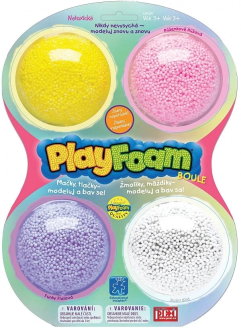 PlayFoam® Modellervoks/Perleplastelina 4 farver