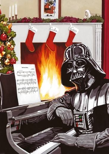 Trefl puslespil Star Wars: Jul med Darth Vader 1000 brikker