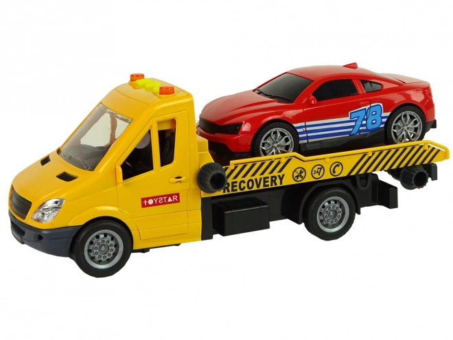 Transport Truck Lastbil Rampe Assist Lyde Lys