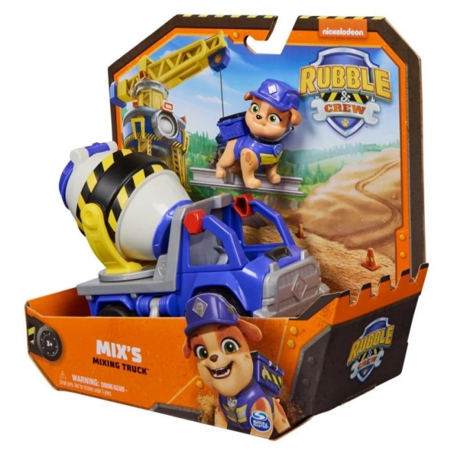 Cementblander fra Paw Patrol-kollektionen: Rubble og hans hold