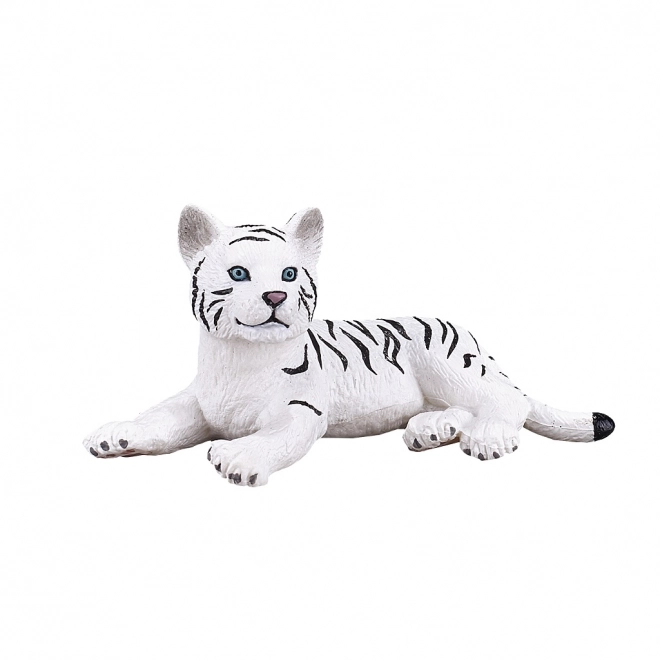 Hvid Tigers Figur Liggede