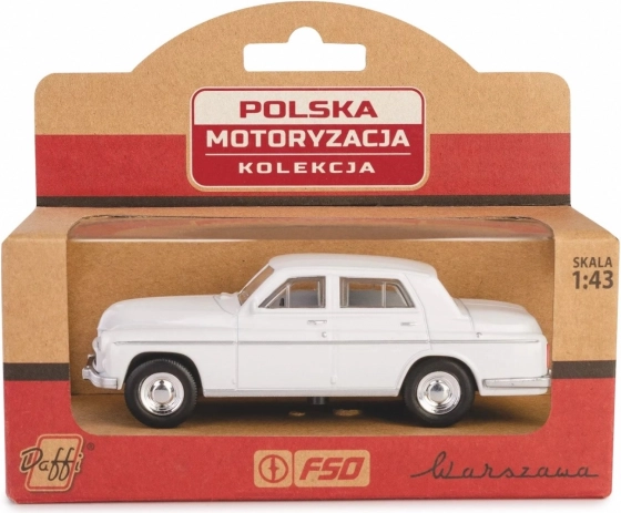 Samlermodel FSO Warszawa 223 – hvid