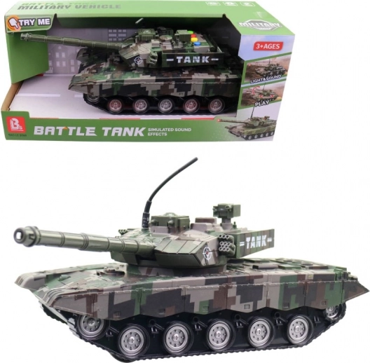 Batteridrevet tank til små soldater