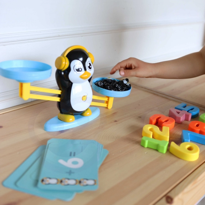 Woopie balancevægte med pingviner til læring af matematik