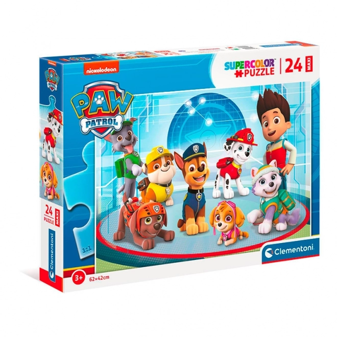 Maxi puslespil 24 brikker Paw Patrol