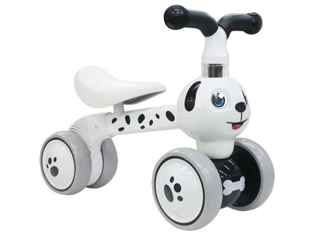 ECOTOYS Løbecykel Hund hvid