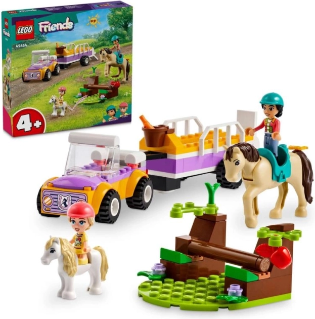 LEGO® Friends 42634 Hestetransporter til heste og ponyer