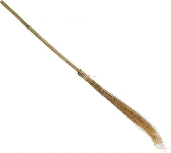 Heksekost med bambushåndtag 98 cm